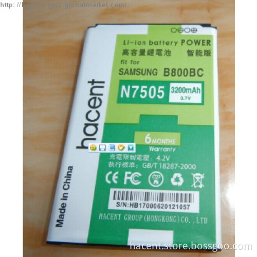 for samsung galaxy note 3 N9006 3200mah battery